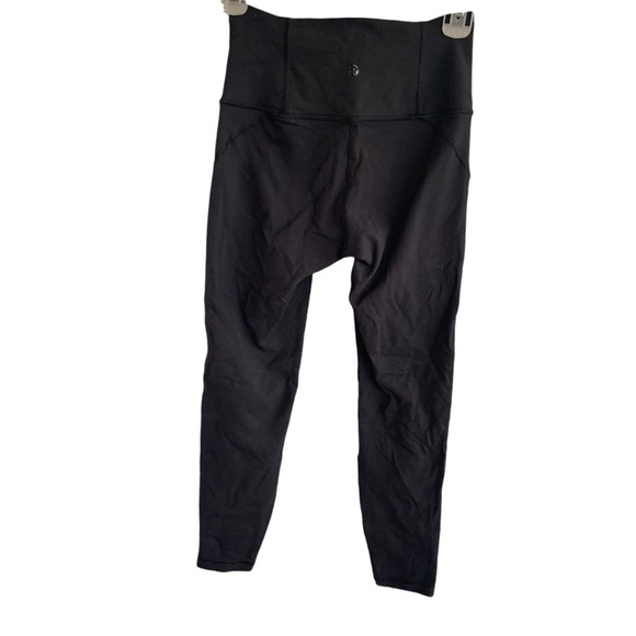 Lululemon Limited Edition High Times Pants Metta Black Full Luon Leggings Size 4 - Picture 3 of 4